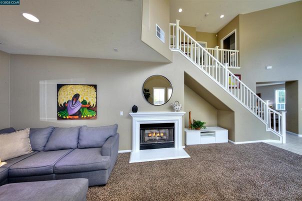 Fireplace, Interior, Recessed Lighting