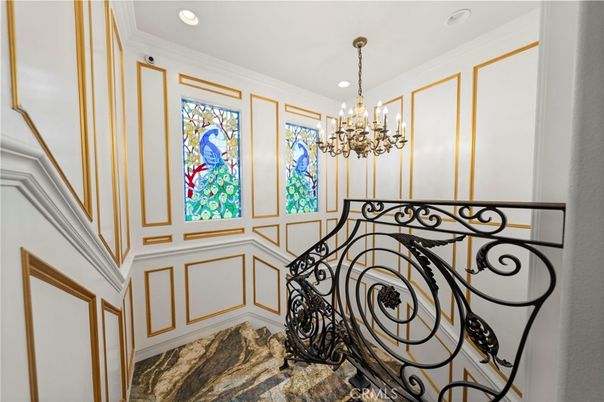 Chandelier, Interior, Recessed Lighting