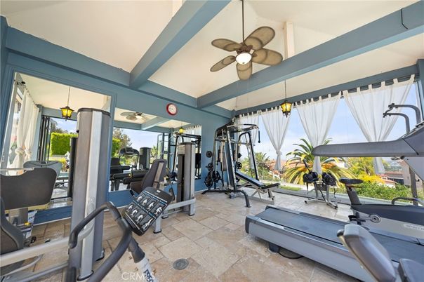Fitness Equipment, Gym, Interior, Sun Room