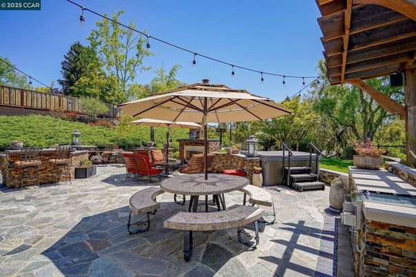 Backyard, Exterior, Hot Tub