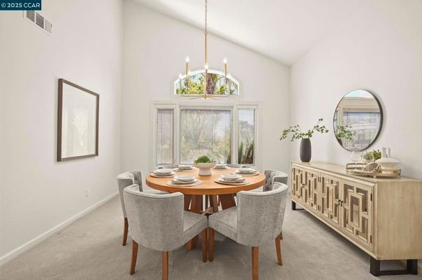 Dining room, Interior, Pendant Lights