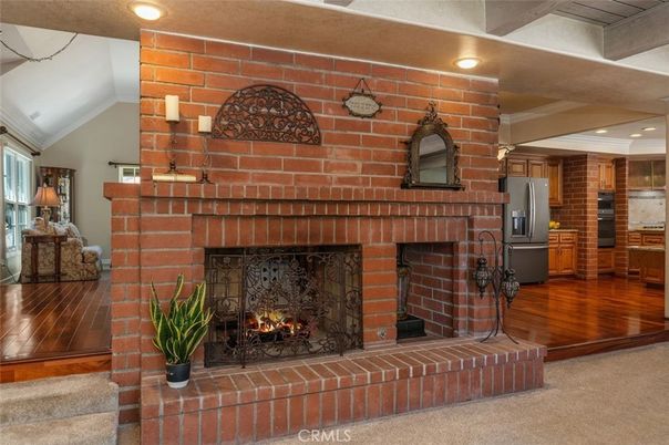 Fireplace, Interior, Living room, Wooden Beams, Wooden Ceilings