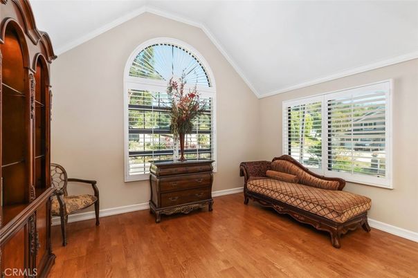 Bedroom, Fireplace, Interior