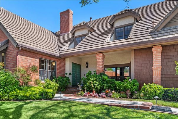 Attached, Exterior, Facade, Brick Facade, Tudor Revival