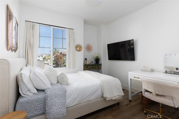Bedroom, Home Office, Interior, Wood Texture Flooring