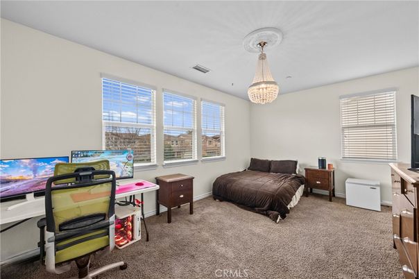 Chandelier, Home Office, Interior