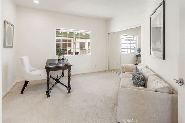 Home Office, Interior, Recessed Lighting