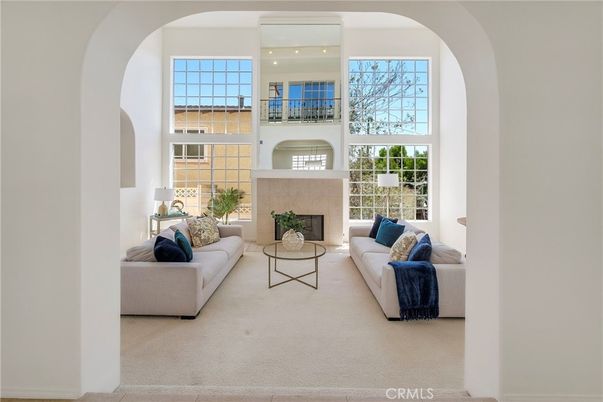Fireplace, Interior, Living room, Recessed Lighting
