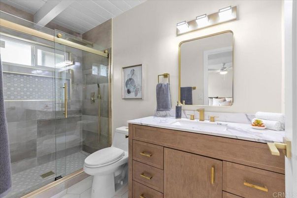 Bathroom, Glass Shower, Interior