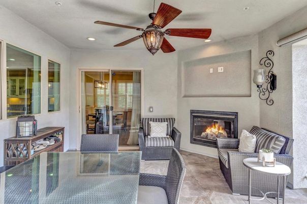 Fireplace, Interior, Recessed Lighting