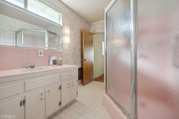 Bathroom, Glass Shower, Interior, Tile Countertops