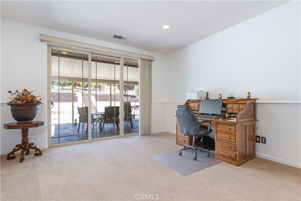 Home Office, Interior, Recessed Lighting