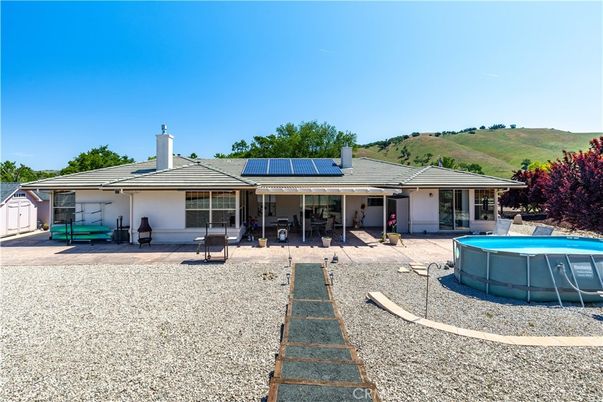 Backyard, Exterior, Pool, Solar Panels