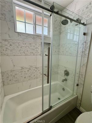 Bathroom, Glass Shower, Interior, Marble Walls