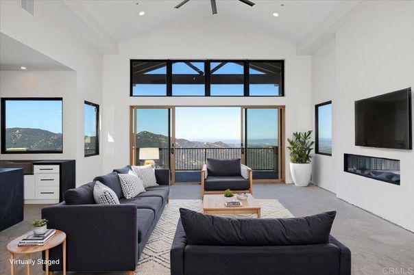 Fireplace, Interior, Living room, Recessed Lighting