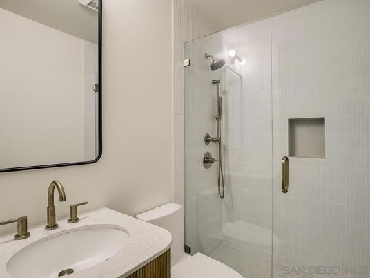 Bathroom, Glass Shower, Interior
