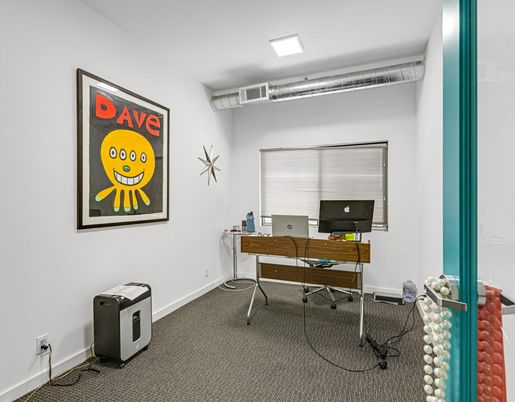 Home Office, Interior, Recessed Lighting