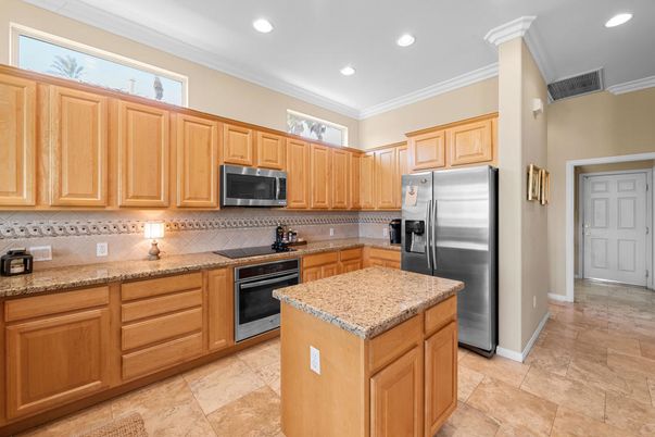 Interior, Kitchen, Recessed Lighting, Stainless Steel Appliances