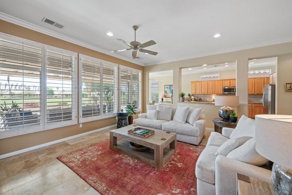 Interior, Kitchen, Living room, Recessed Lighting