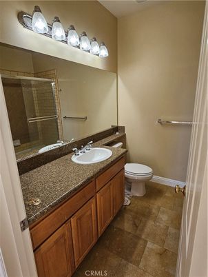 Bathroom, Dual Sink Vanities, Glass Shower, Interior