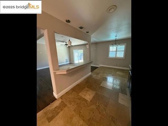 Chandelier, Empty room, Interior, Recessed Lighting