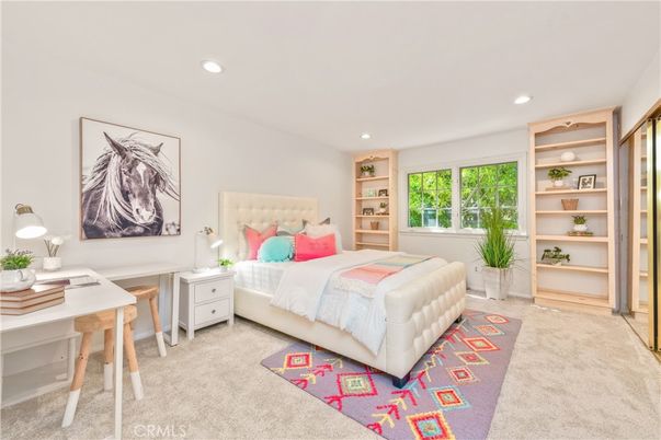 Bedroom, Home Office, Interior, Recessed Lighting