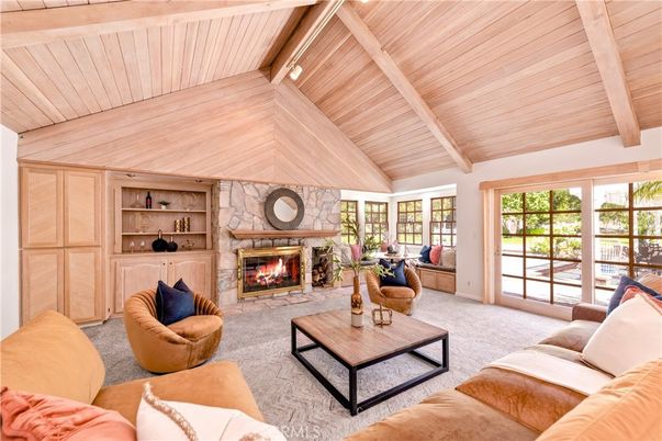 Fireplace, Interior, Living room, Stone Walls, Wooden Beams, Wooden Ceilings