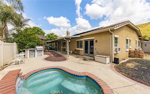 Exterior, Pool, Solar Panels