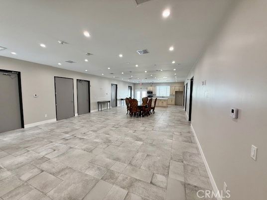 Dining room, Interior, Recessed Lighting