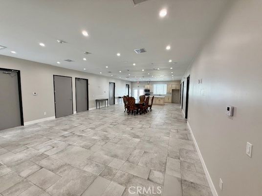 Dining room, Interior, Recessed Lighting