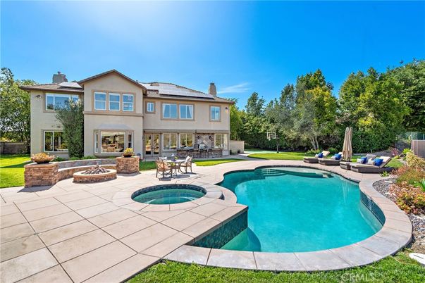 Exterior, Pool, Solar Panels