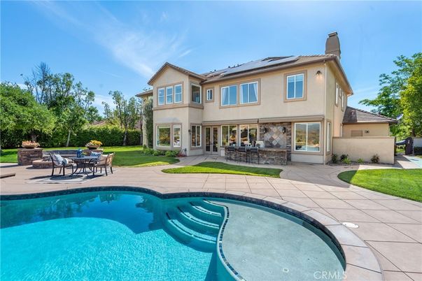 Exterior, Pool, Solar Panels