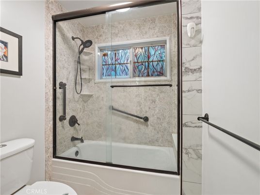 Bathroom, Glass Shower, Interior, Marble Walls