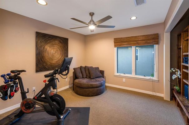 Fitness Equipment, Interior, Recessed Lighting