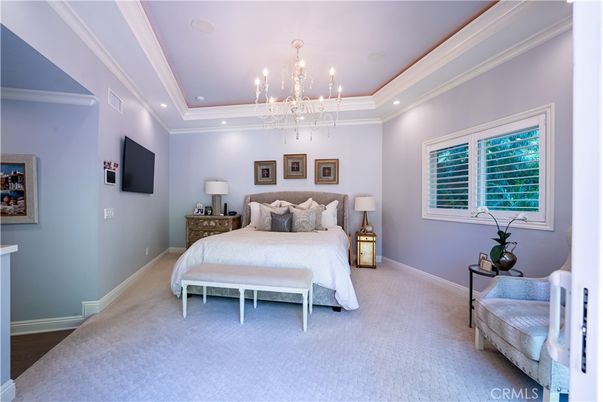 Bedroom, Interior, Pendant Lights, Recessed Lighting