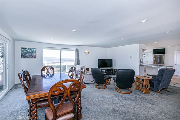 Dining room, Interior, Living room, Recessed Lighting