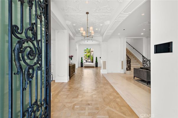 Chandelier, Interior, Pendant Lights, Recessed Lighting, Wood Texture Flooring