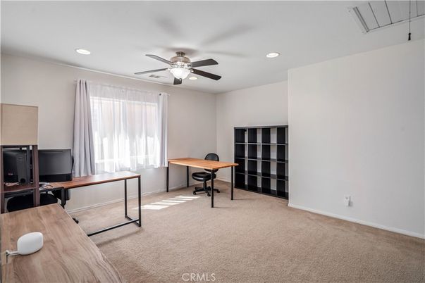 Home Office, Interior, Recessed Lighting