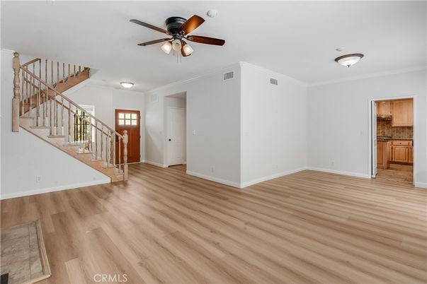 Empty room, Interior, Wood Texture Flooring