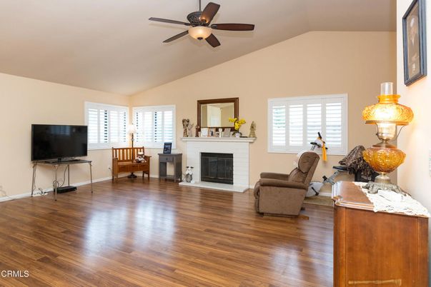 Fireplace, Interior, Wood Texture Flooring