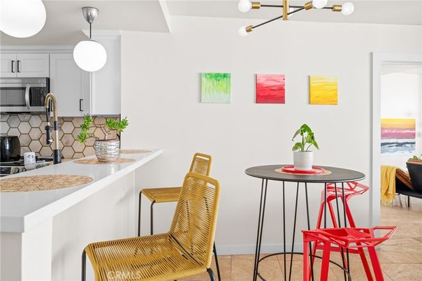 Dining room, Interior, Kitchen, Pendant Lights