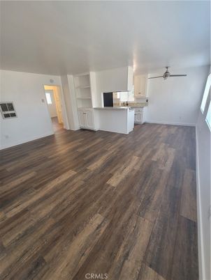 Empty room, Interior, Kitchen, Wood Texture Flooring