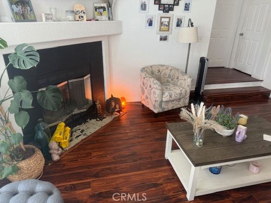 Fireplace, Interior, Wood Texture Flooring