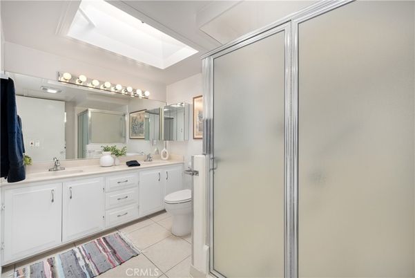 Bathroom, Dual Sink Vanities, Glass Shower, Interior