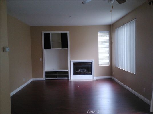 Empty room, Fireplace, Interior, Wood Texture Flooring