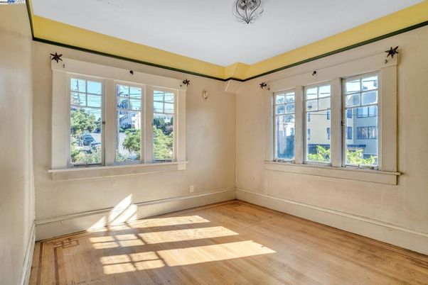Empty room, Interior, Wood Texture Flooring