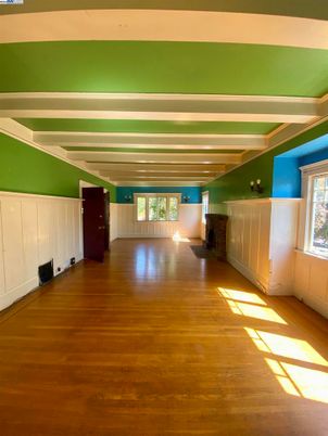 Empty room, Fireplace, Interior, Wood Texture Flooring