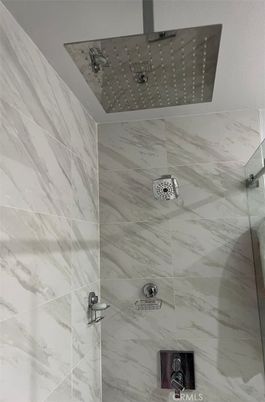 Bathroom, Glass Shower, Interior, Marble Walls