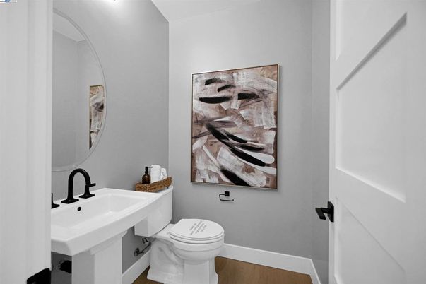Bathroom, Interior, Wood Texture Flooring