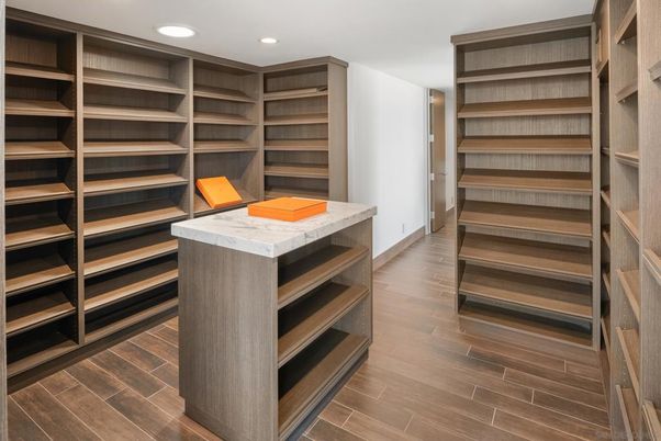 Interior, Recessed Lighting, Walk-in Closets, Wood Texture Flooring